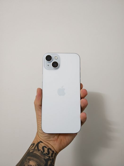 iPhone 15 Plus Blue 128GB Că Nou totul original liber retea
