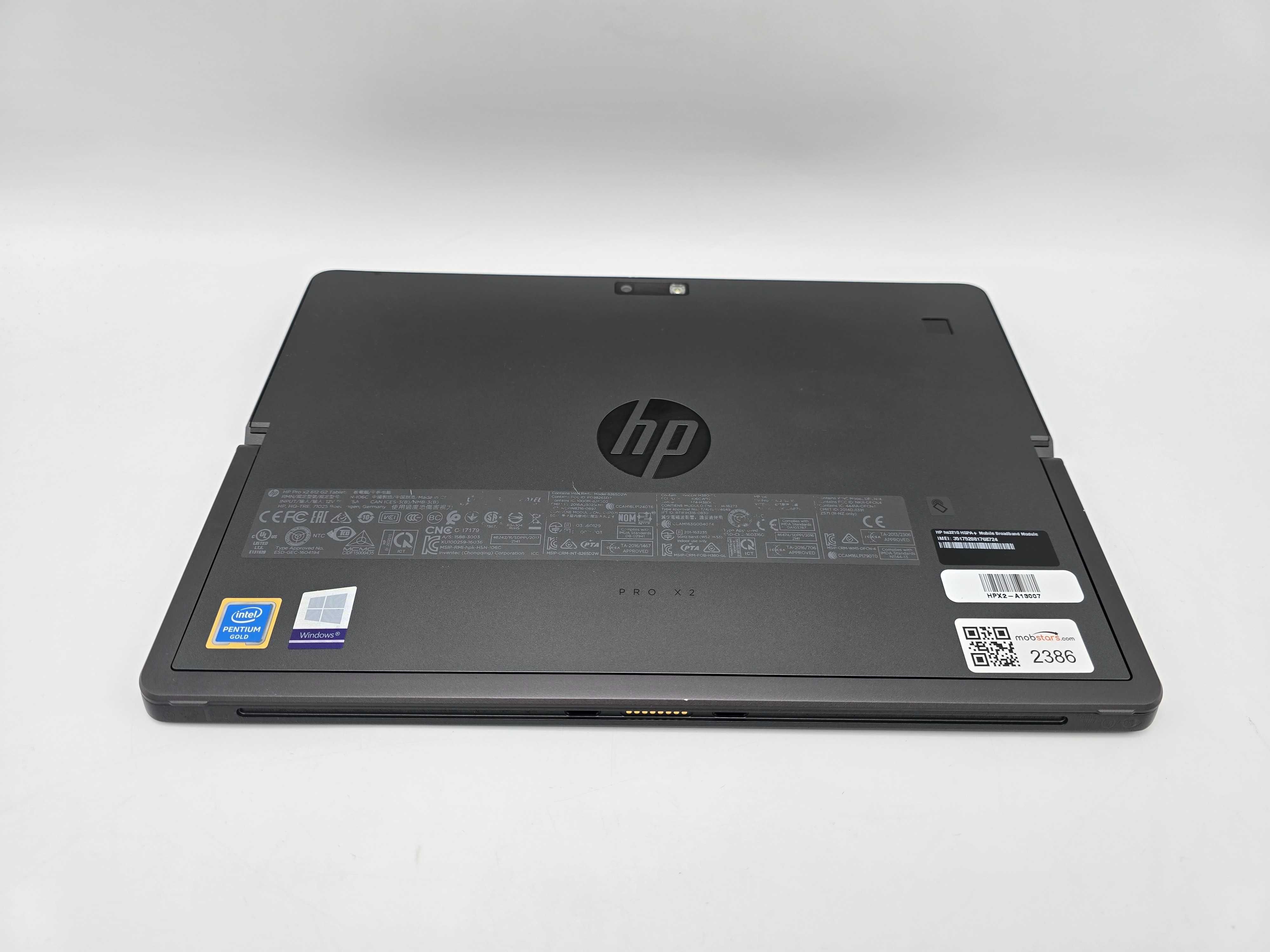 Tableta Windows 12" HP PRO X2 612 G2 4410Y 4GB 128GB SSD Stare Buna