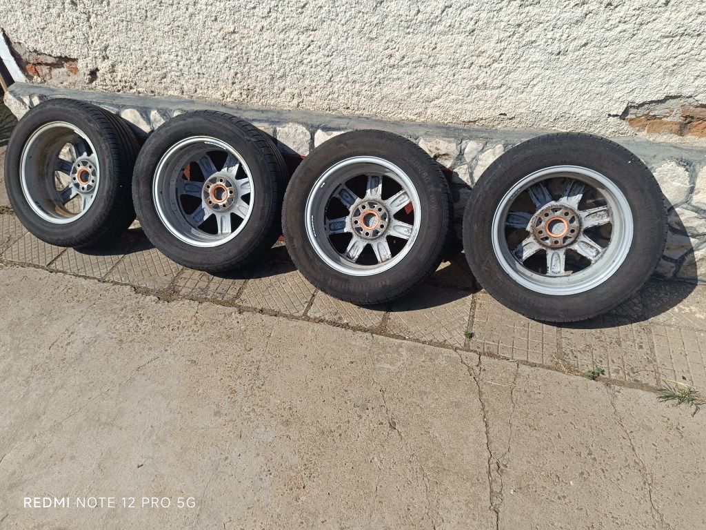 Алуминиеви джанти rial R 16 5/112  с летну гуми  205 60 16