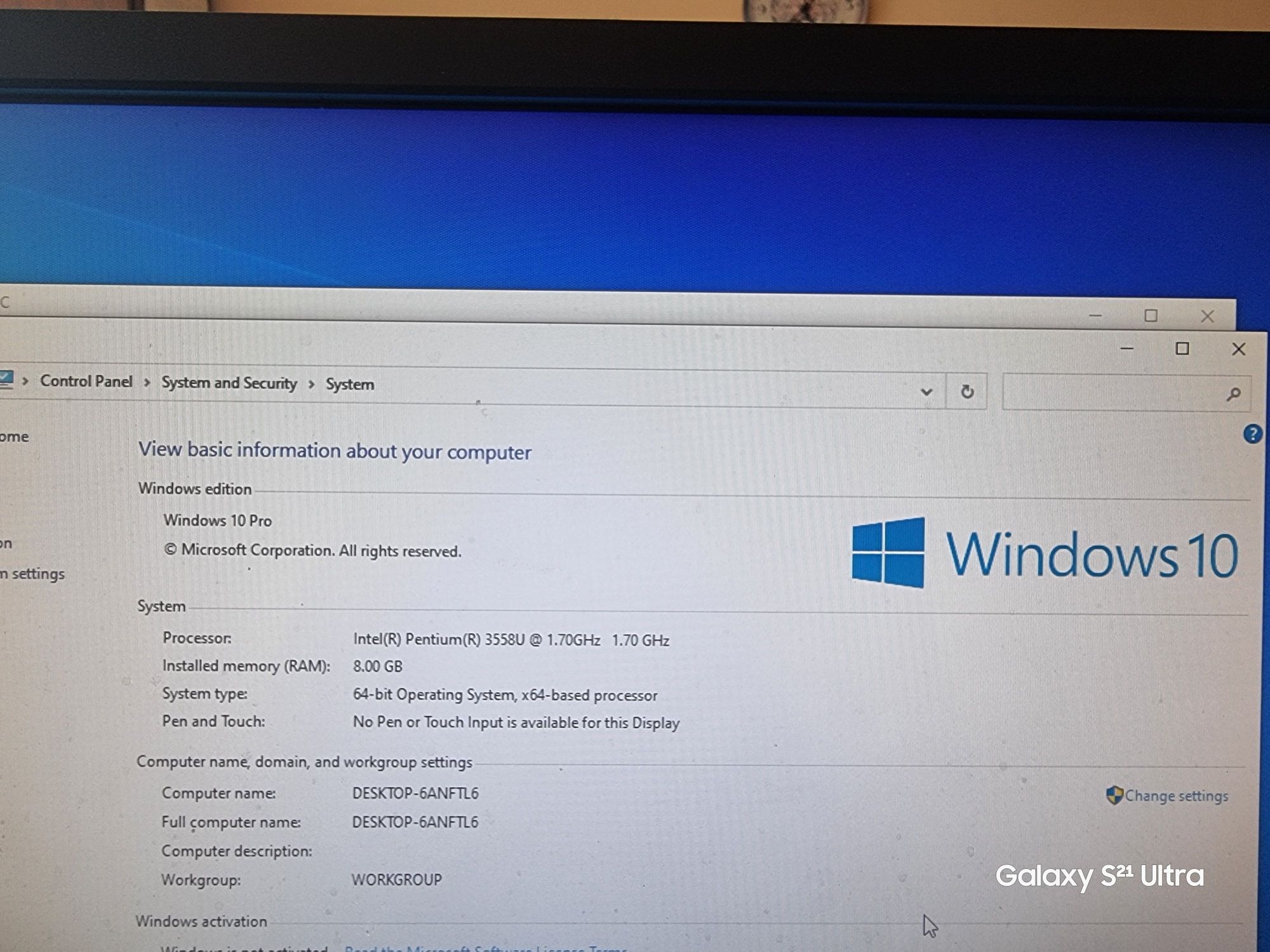 Business Компютър HP G260 G1 DM