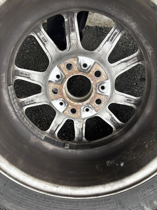 Jante BMW 5x120 R16 cu cauciucuri foarte bune