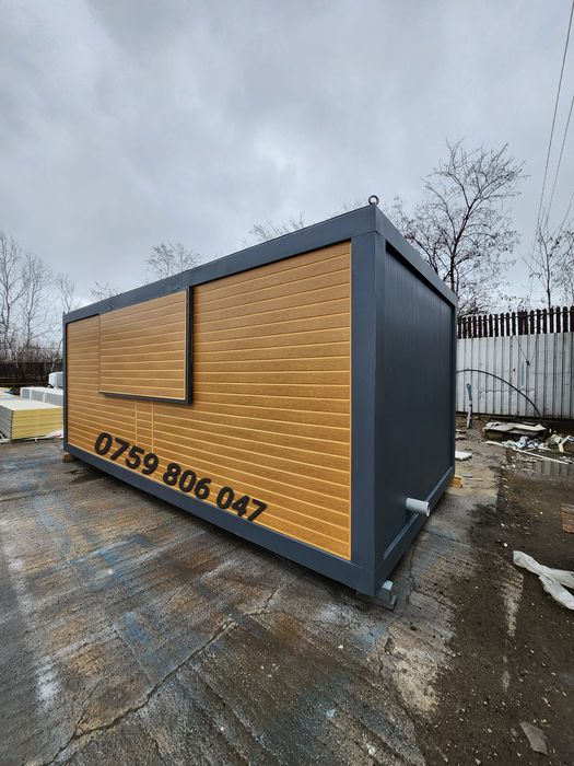 Furnizor Containere Modulare tip vitrina Lambriu Birou Container Pază