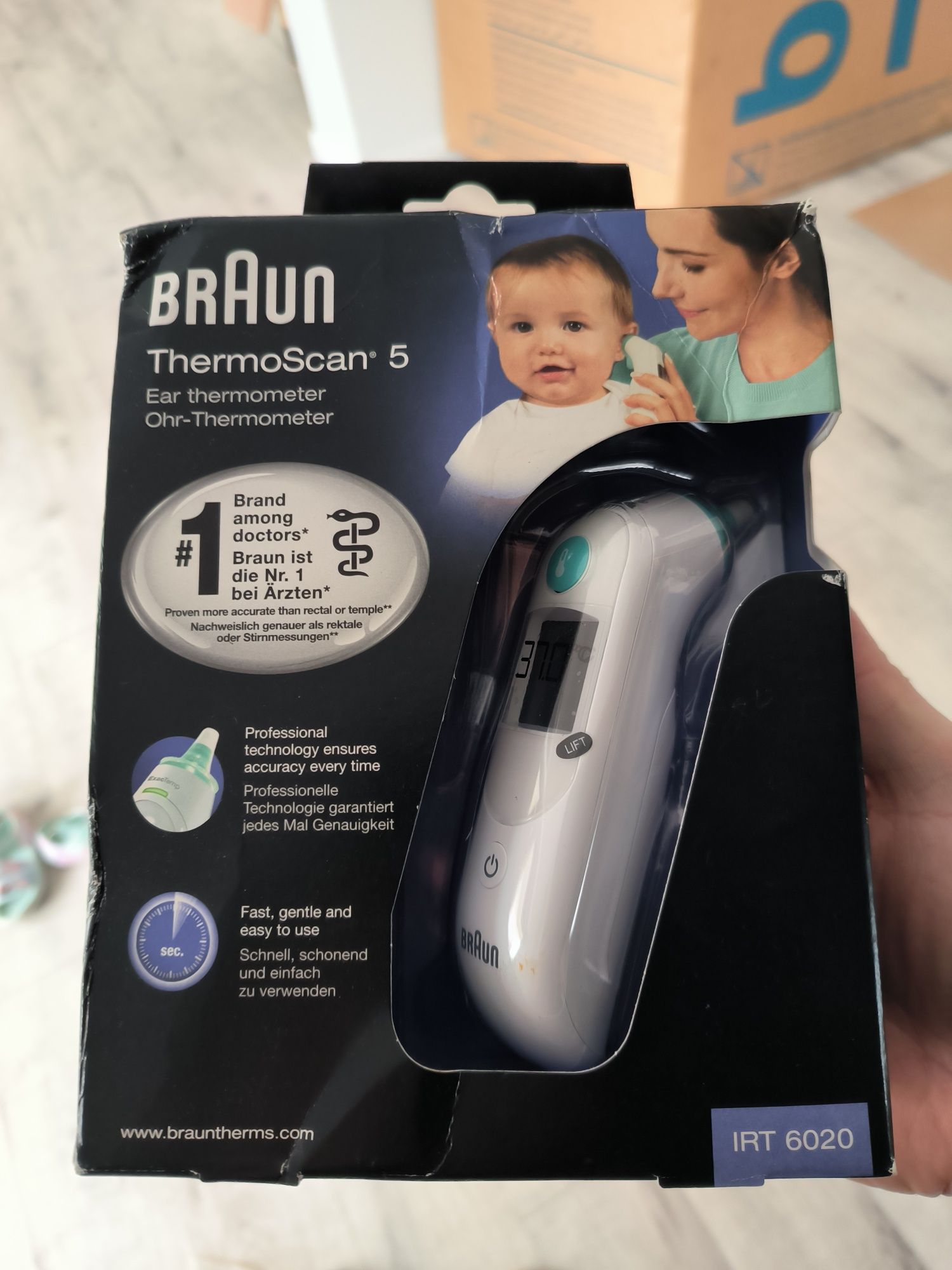 Braun termometru ureche Termoscan 5