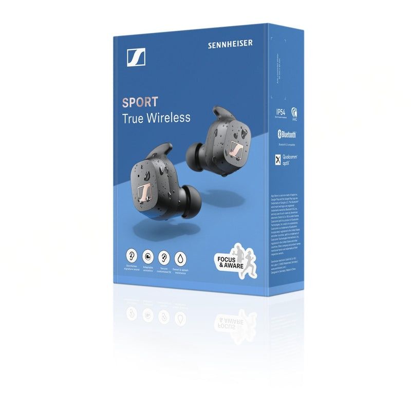 Casti In-Ear Sennheiser SportTrueWireless,Bluetooth 5.2,negru,sigilat