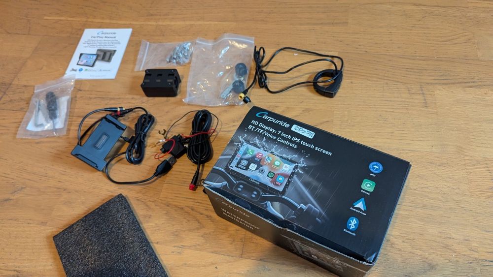 Navigație motocicleta Carpuride W702S Pro cu senzori de presiune