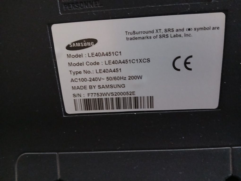 ТВ samsung , диагональ 39,7 дюйм( 101см), не смарт, в отличном состоян