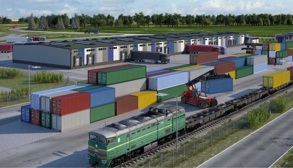 Продается Земля Для Бизнеса Жд Веткой 3 Гектар Бектемир в Дол Дороги