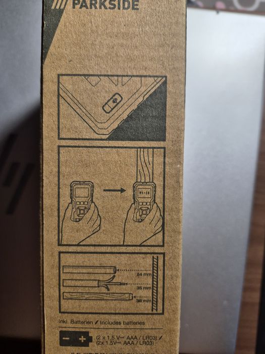 Detector cabluri electrice, laser , multimetru Parkside