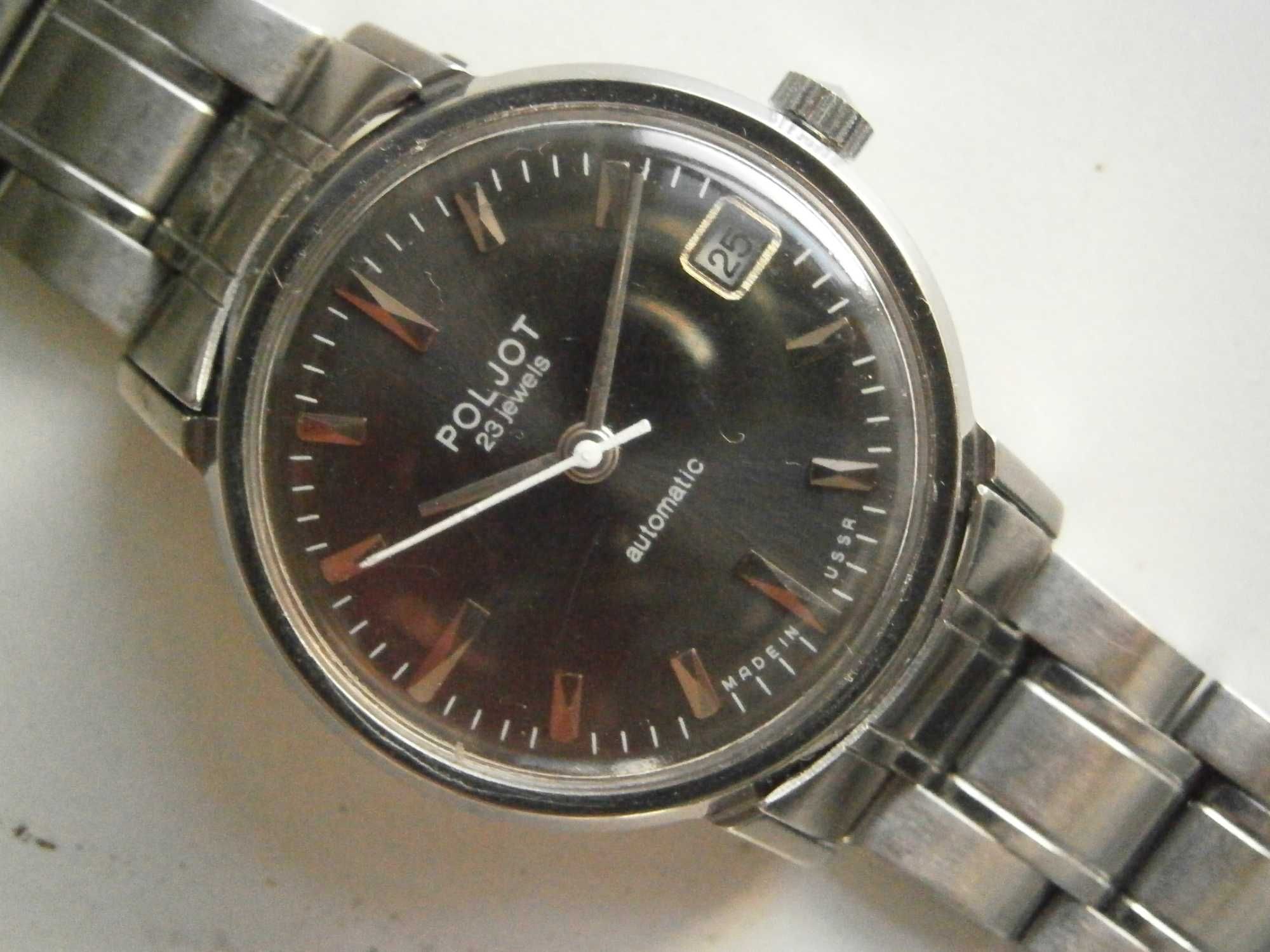 POLJOT automatic, 23 jewels, made in USSR, case 35mm, TOP!