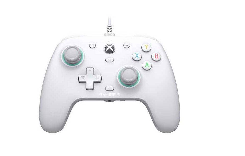 Controller Gamepad Gamesir cu fir pentru Xbox/PC G7 SE, Alb GAMEPASS