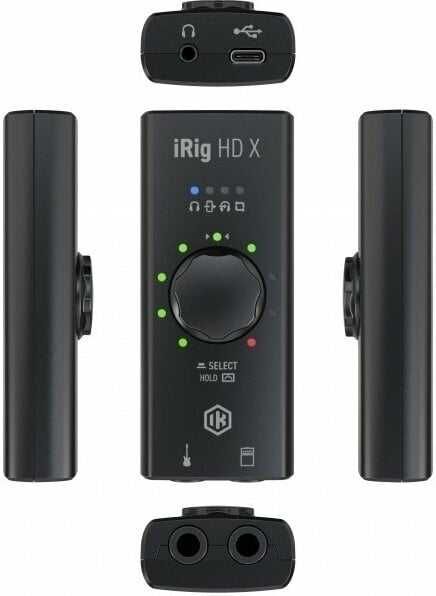 IK Multimedia iRig HD X USB аудио интерфейс