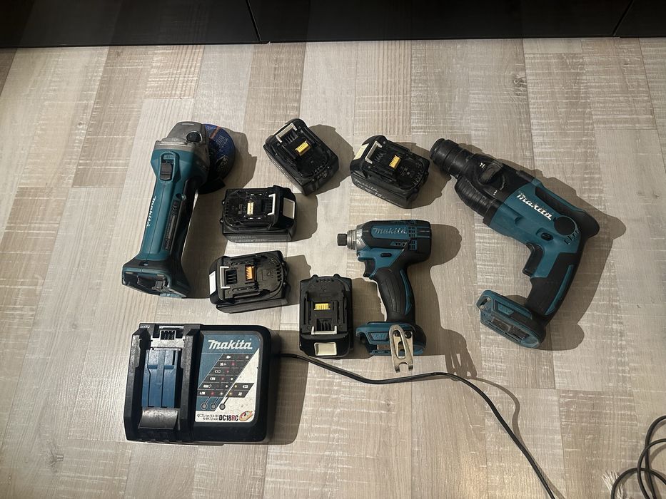 Set makita flex filetanta rotopercutor