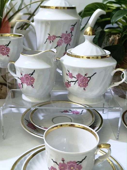 Руски порцелан сервиз за кафе