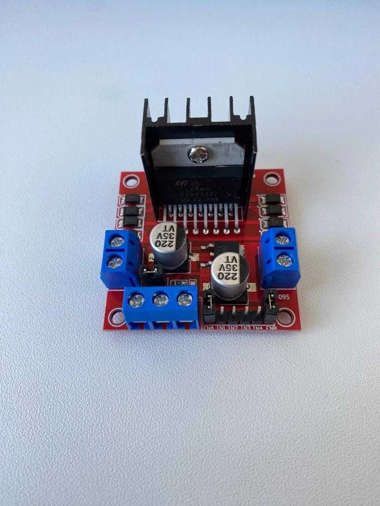 Modul driver motoare L298N, punte H dubla