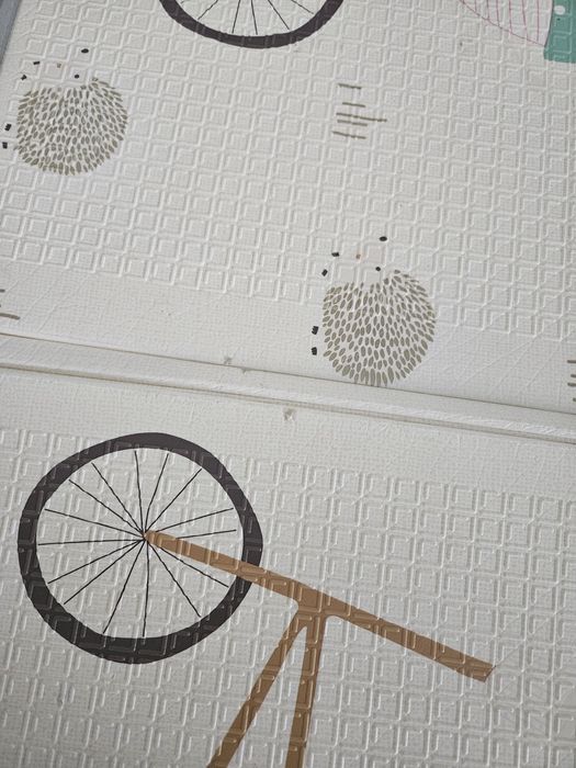 Двулицево детско килимче