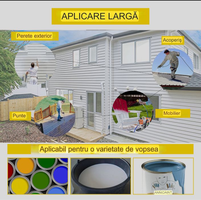 Pompă Airless Lavabil /Vopsea Airless