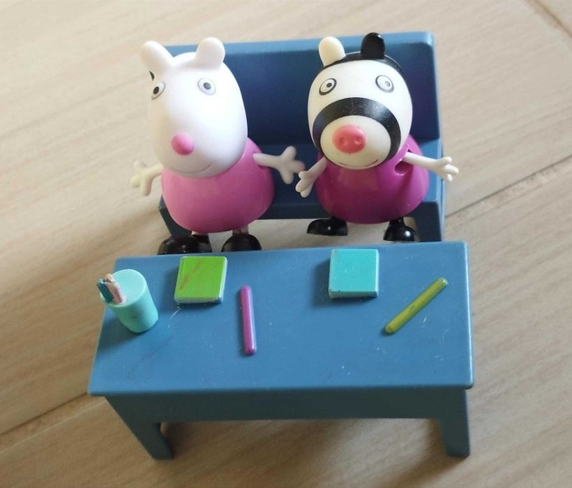 Peppa Pig: училището на прасенцето Пепа - оригинални фигурки за игра