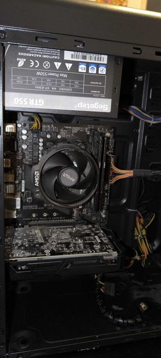Calculator / sistem PC gaming Ryzen 5 GeForce 1050 Ti OC DDR5 fara HDD