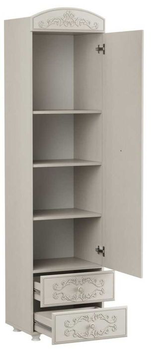 Еднокрилен гардероб с орнаменти