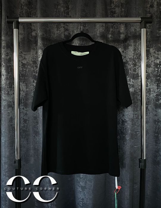 Tricou OFF-White • Calitate TOP • BIack Rubber S/S Skate