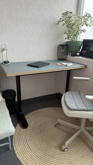 Birou Ikea reglabil pe inaltime, blat 120x60