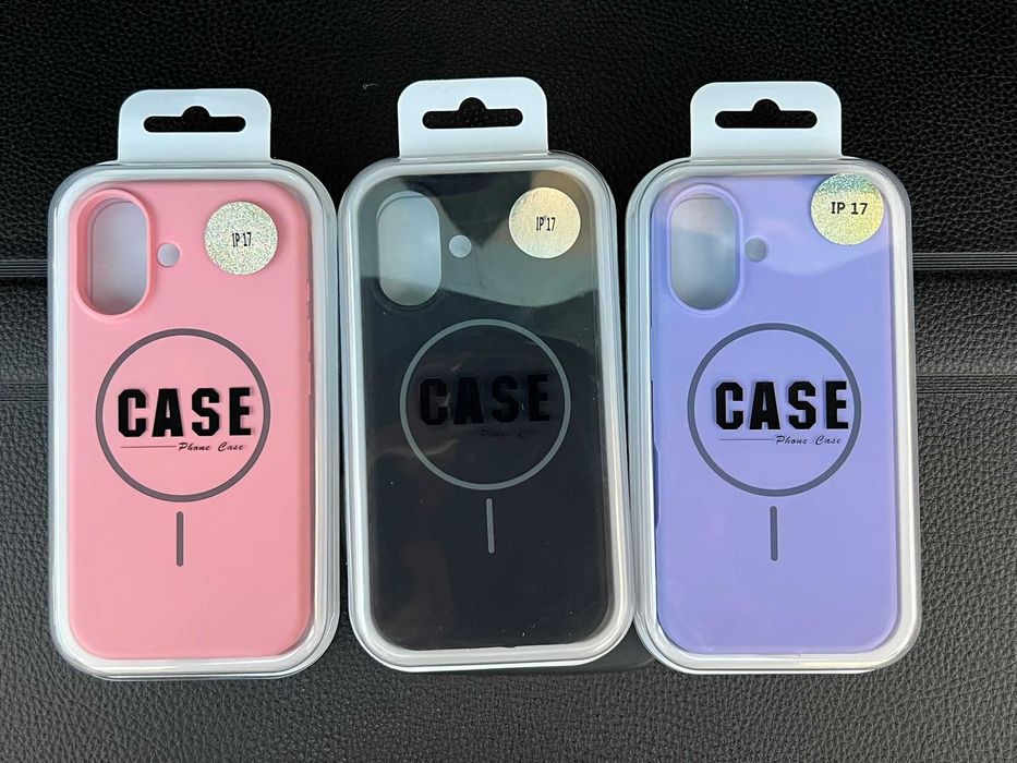 Huse MagSafe din silicon iPhone 17, 17 Air, 17 Pro, 17 Pro Max