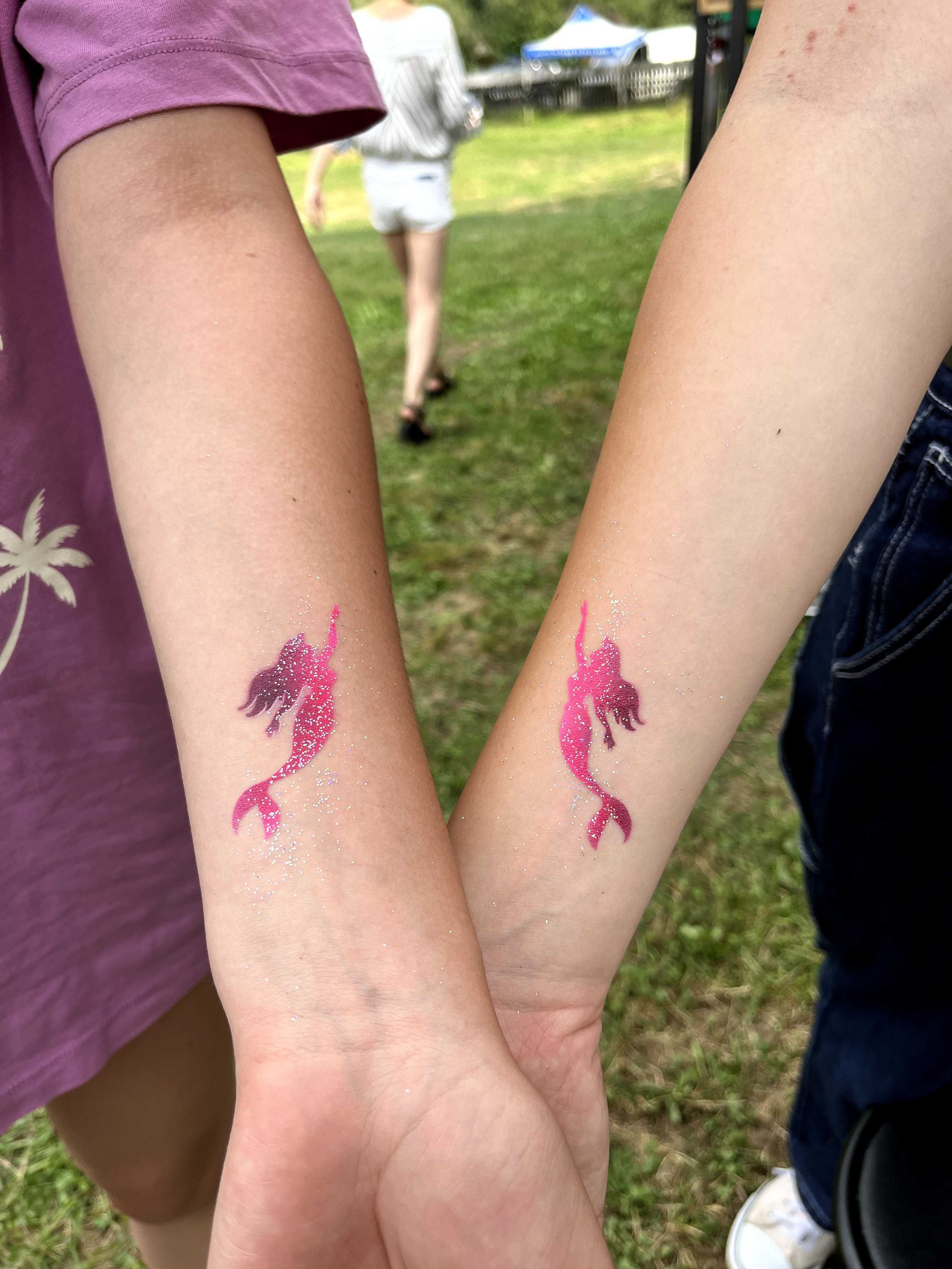 Tatuaje Temporare cu Aer pentru Petreceri Copii, Botez, Festivaluri