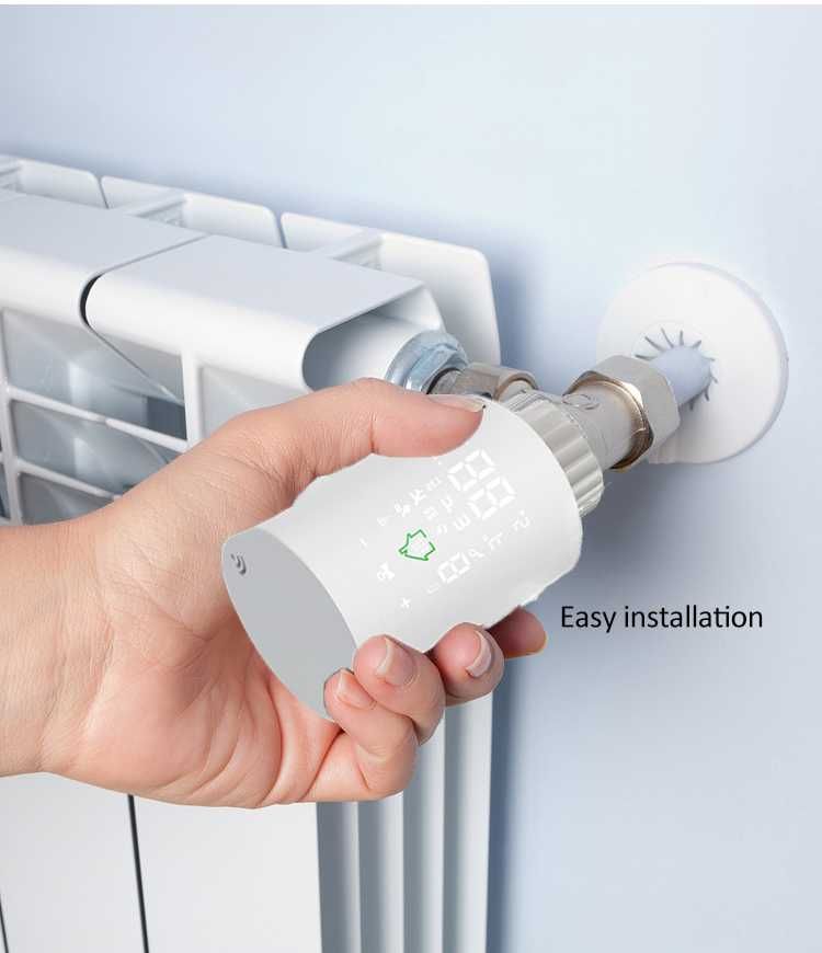 Sistem TUYA capete termostatice smart + gateway ZigBee 3.0 TR GRATIS