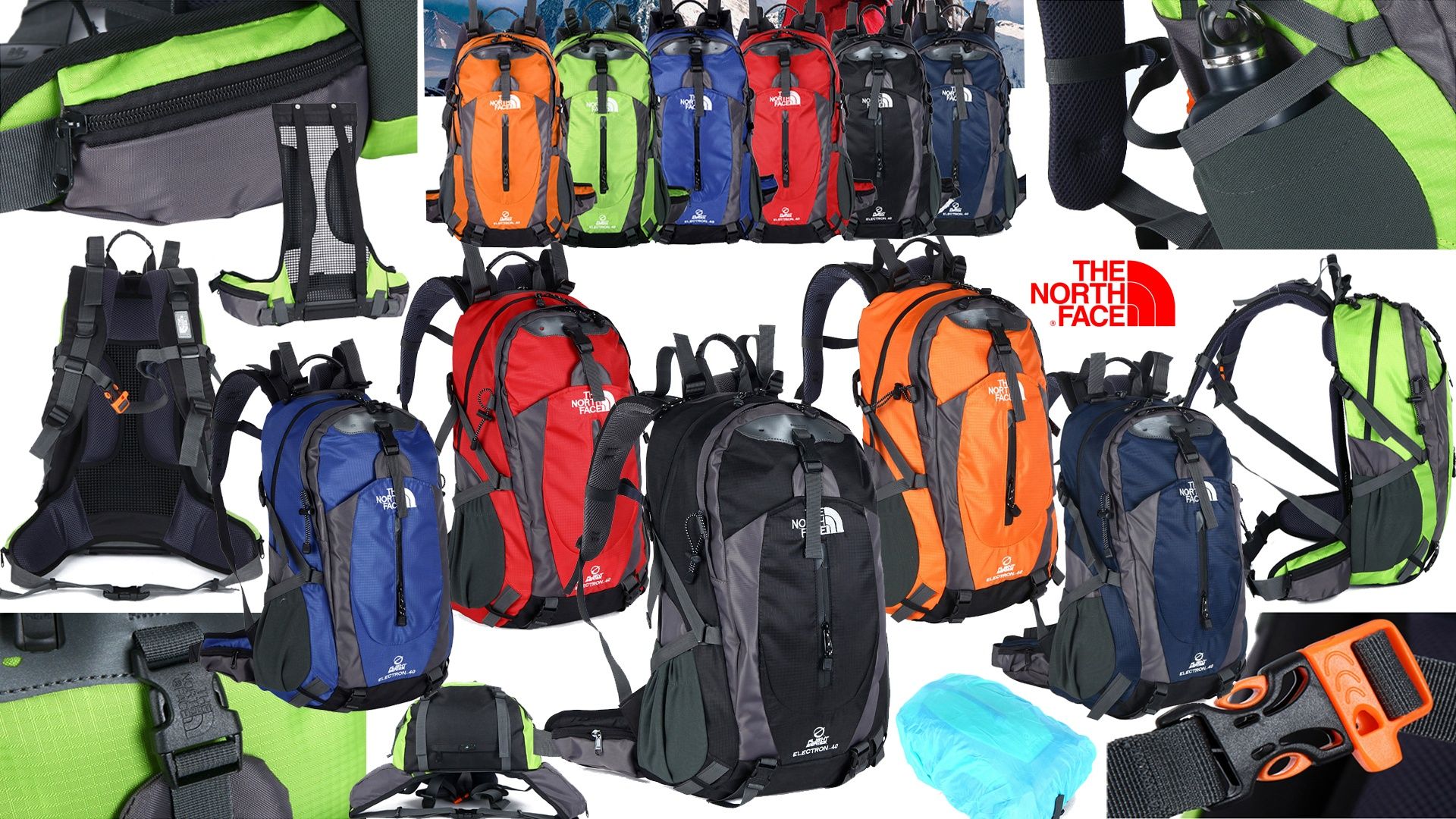 The North Face (USA) спортивный походный рюкзак 50л