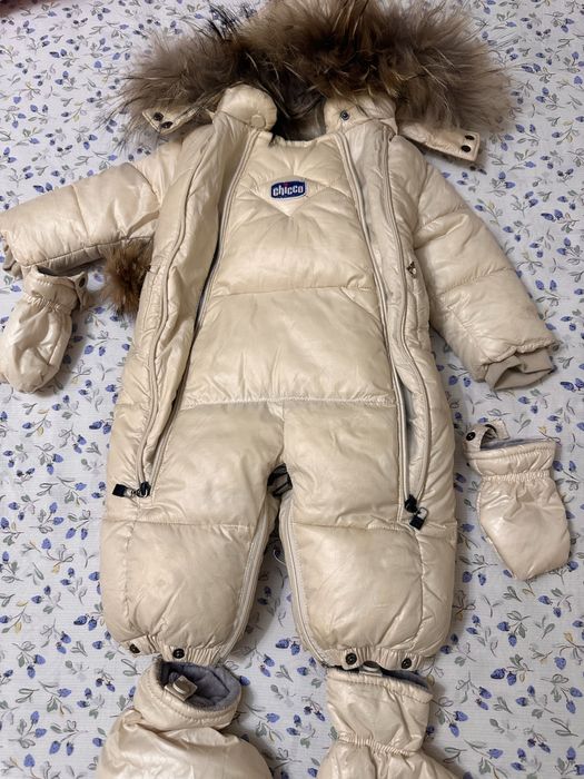 Детский зимний комбинезон