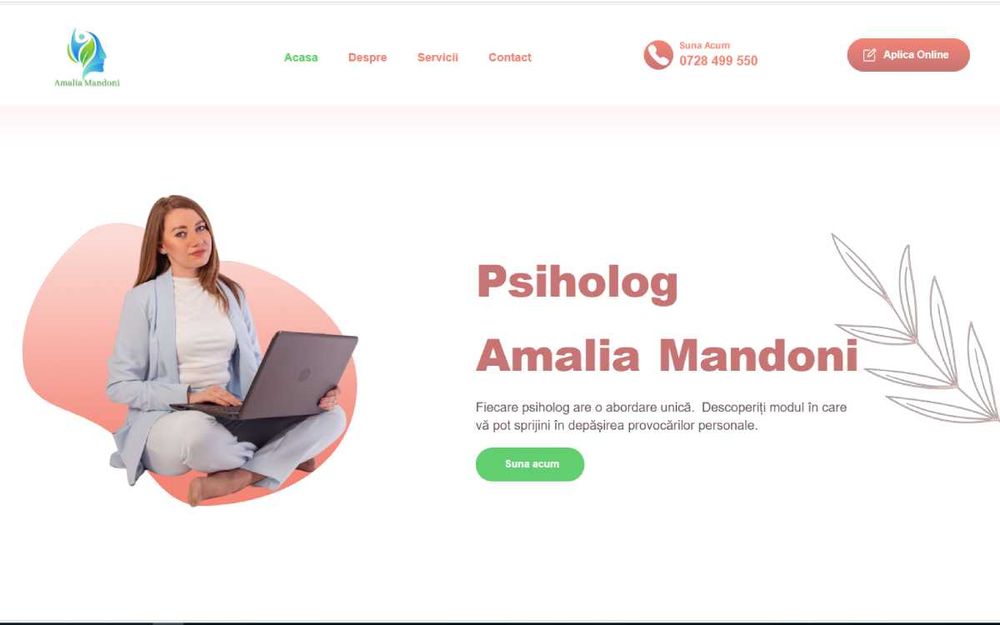 Creare site  sau  Magazin Online la Cheie cu Design Profesional