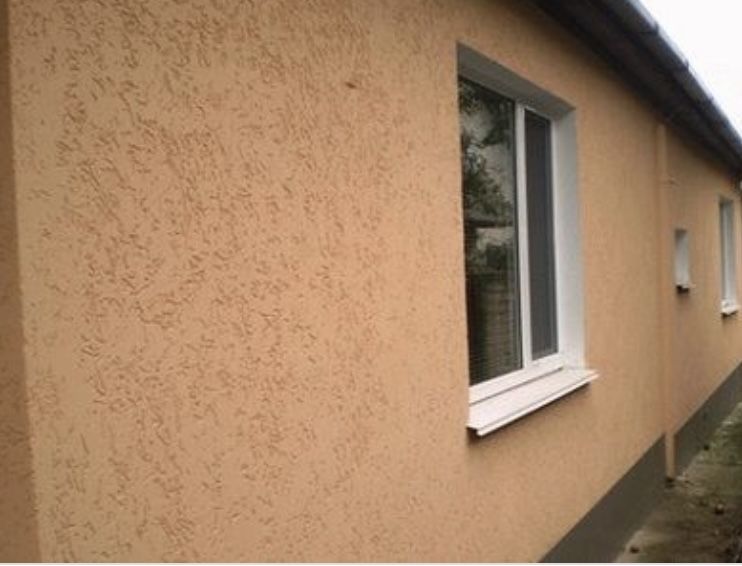 Фасадная штукатурка.Утепление.Покраска.