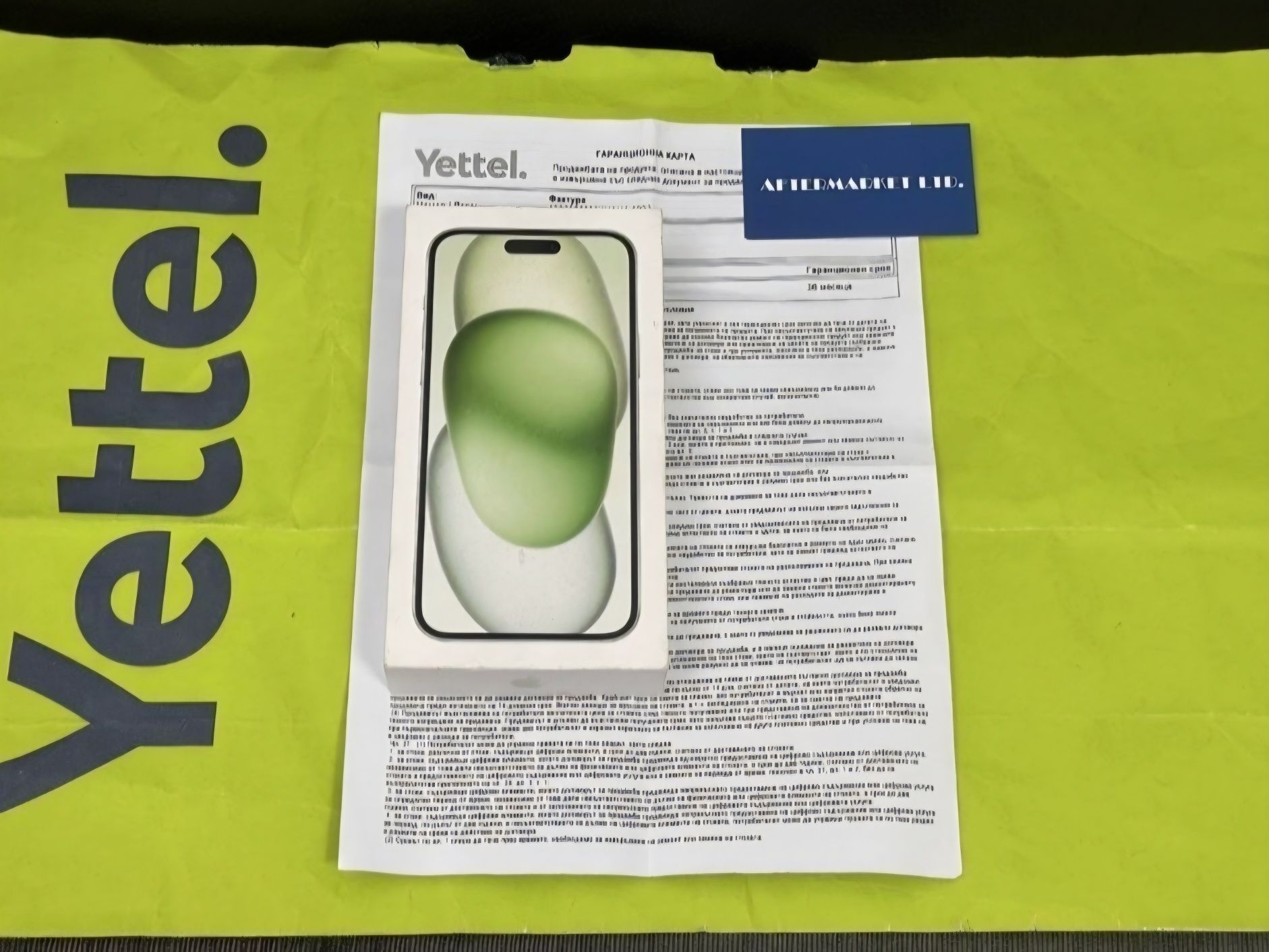 91% 128GB iPhone 15 Plus Гаранция Yettel 3г. 2026 Green / Зелен