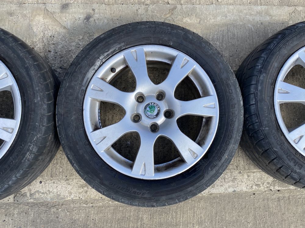 Jante aliaj skoda 5x112 r16 205 55 r16 ( vw, audi, seat )