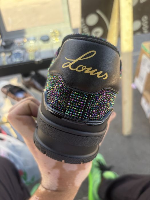 Louis vuiton cristal trainers 2025