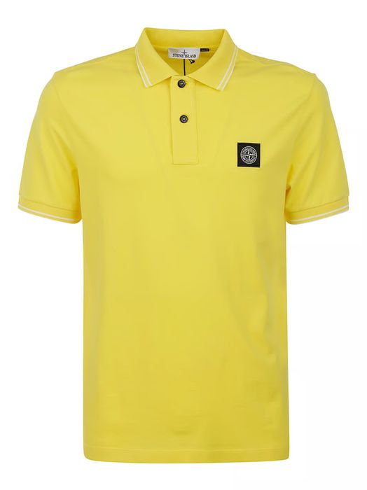 Stone Island Compass Patch Polo Shirt