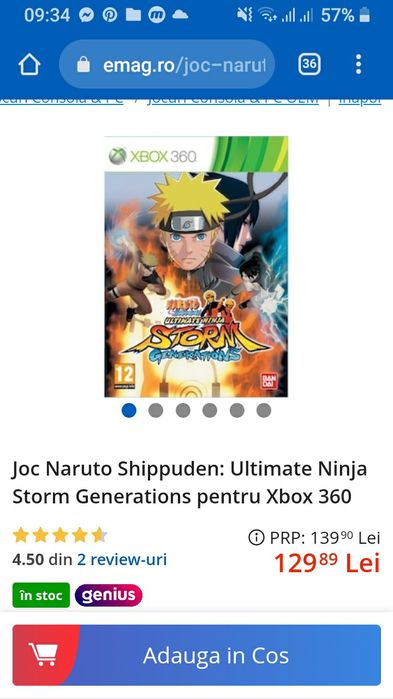 Vând joc xbox 360