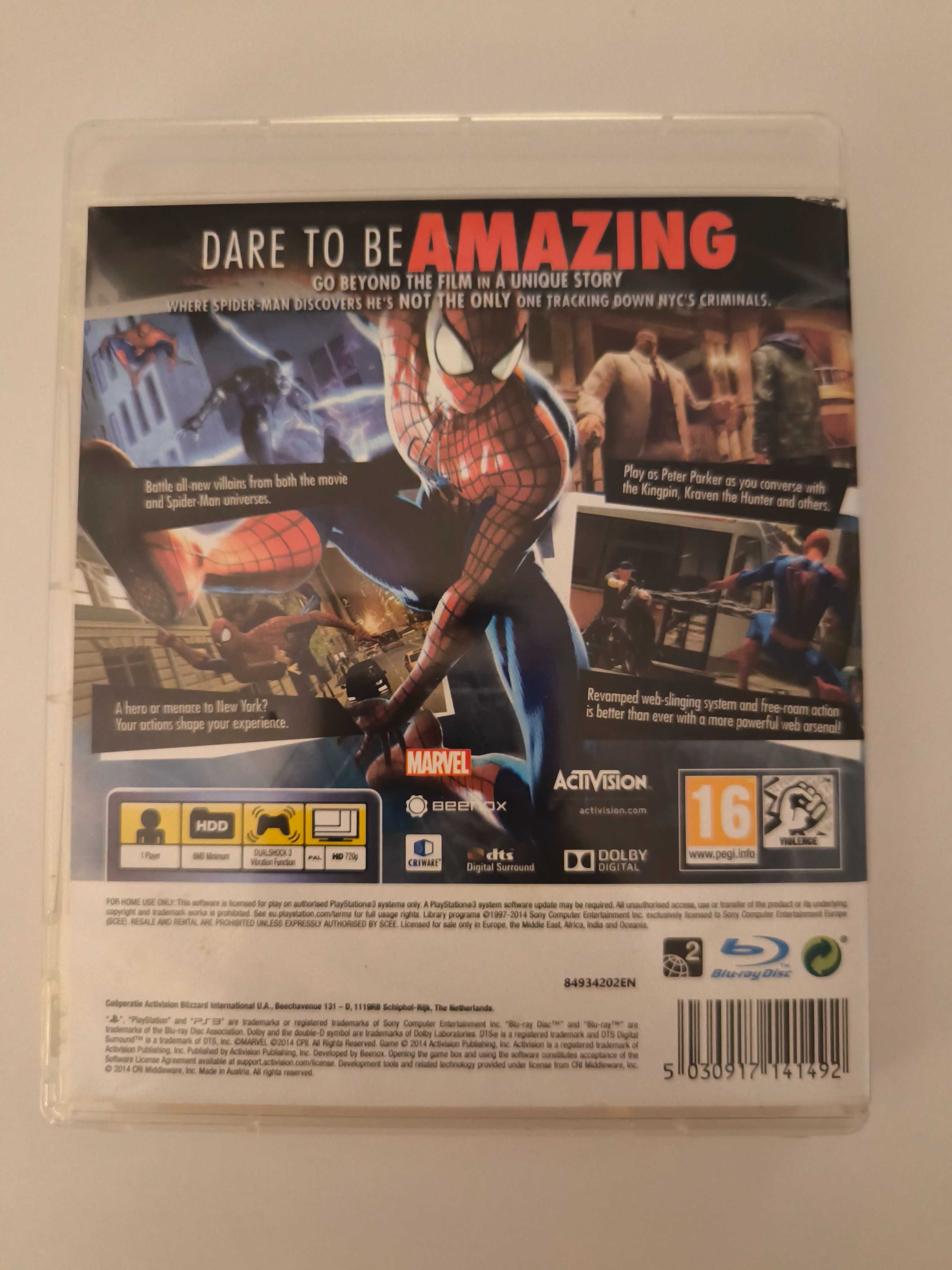 The Amazing Spider-Man Спайдърмен Spiderman 2 Игра Ps3, Playstation 3