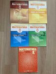 Учебник, сборник и 3 тертадки по математика за 8 клас