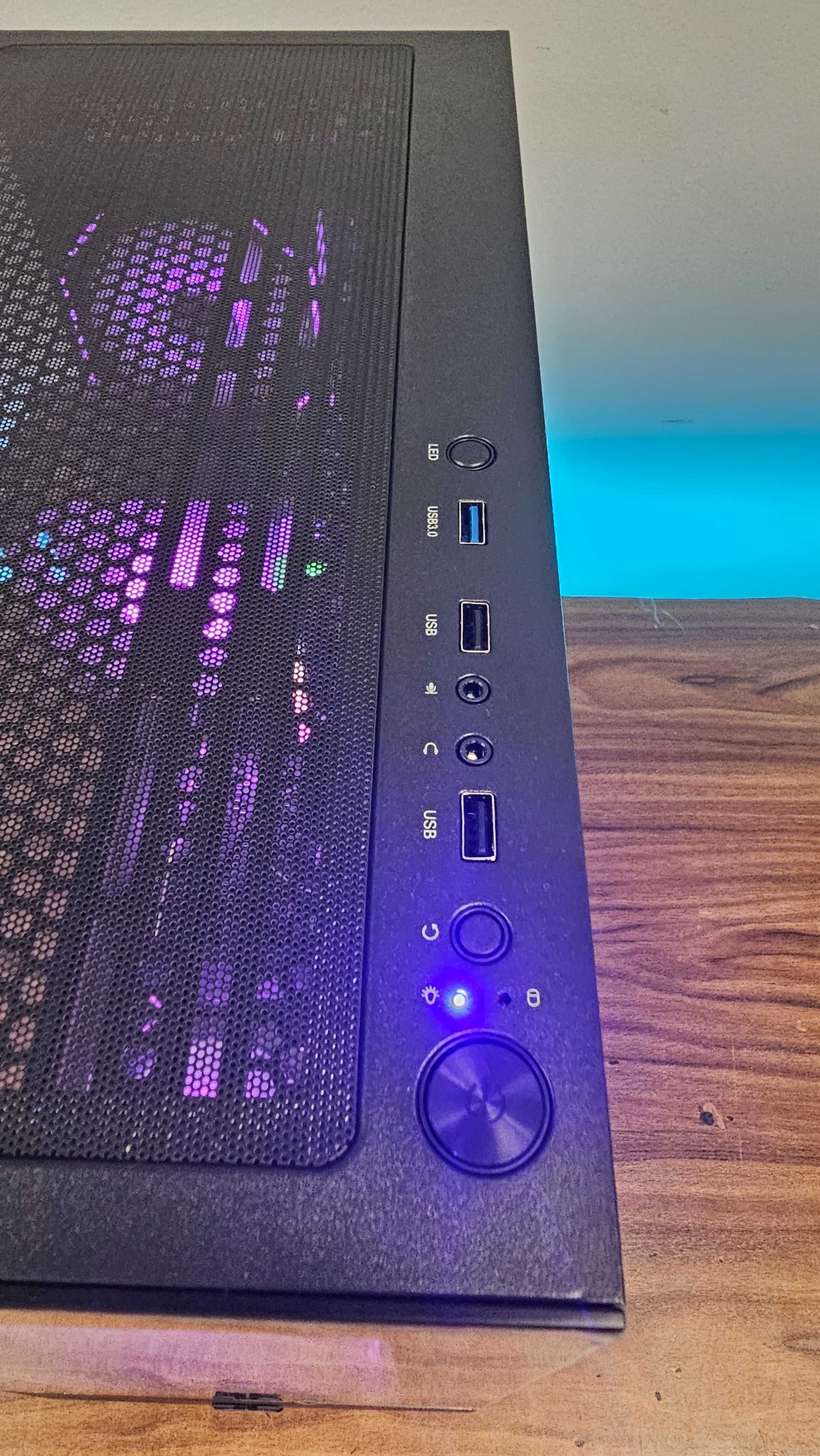НОВО! RTX 5060TI 8GB, Ryzen 5 7500f, 32GB RAM, 700W Геймърски компютър