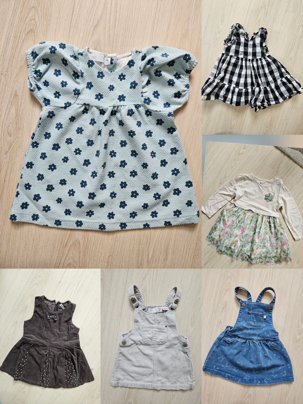 Lot mare hăinuțe fete 86 (12-18 luni) H&M, Zara, C&A