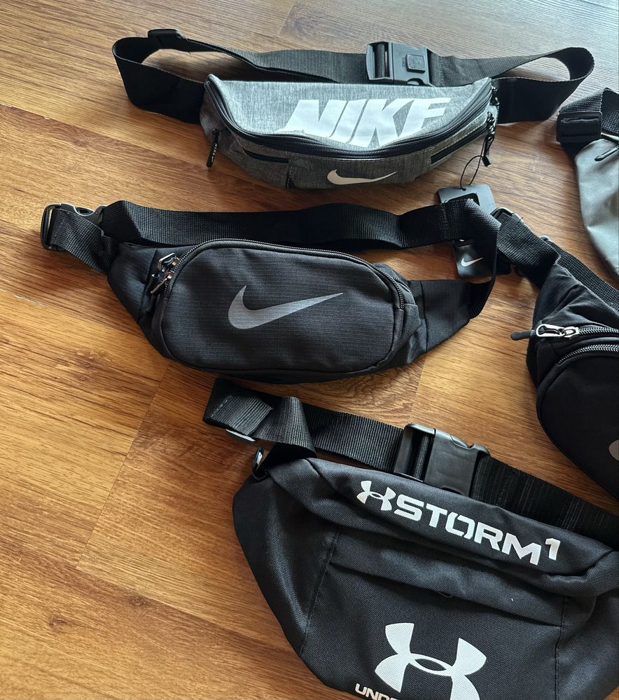 Мъжки чанти за през кръста Nike и Under Armour