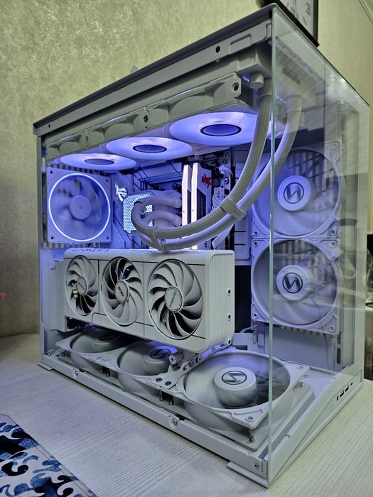 Шикарный компьютер ryzen 7 9800x3d, 5070, 32gb DDR5, 1TB, 850w Gold