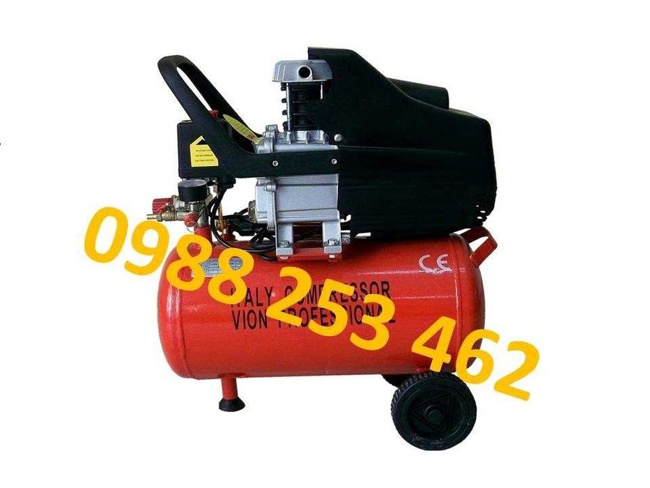 2024 Компресор за въздух - 25 литра - директен внос