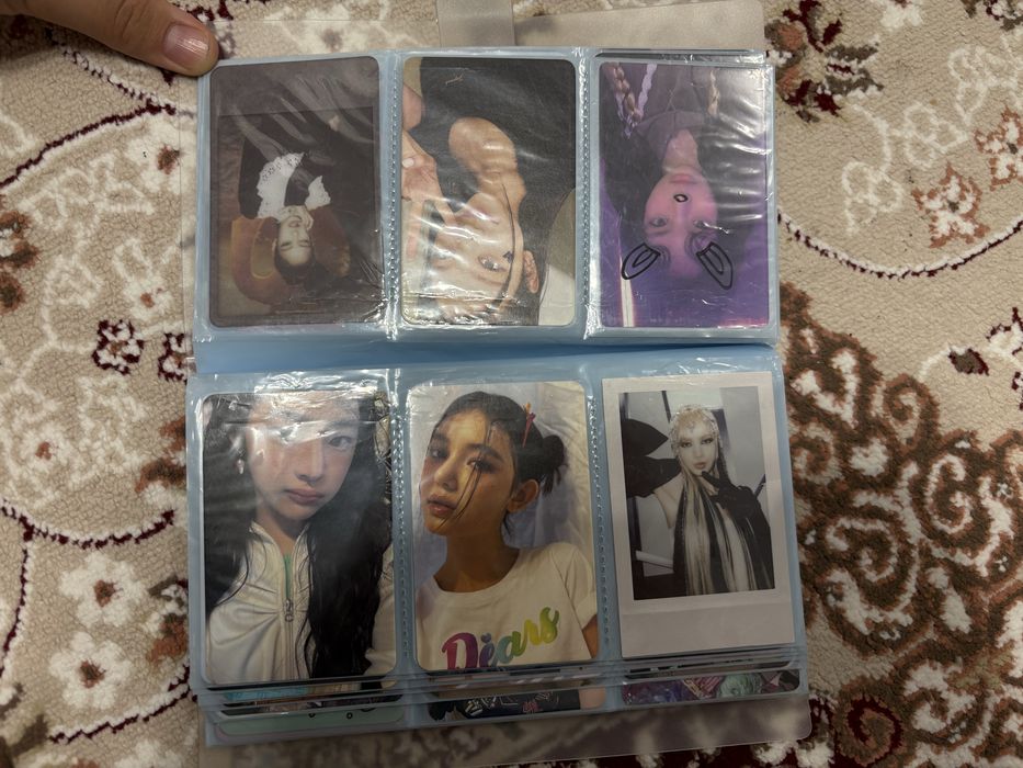 Официальные карточки k-pop