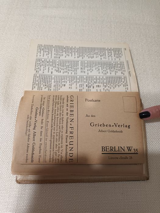 Vand ghid de calatorie din 1927