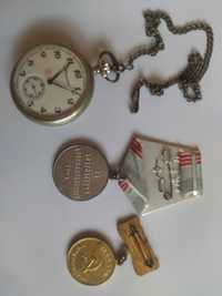 Медаль и часы СССР