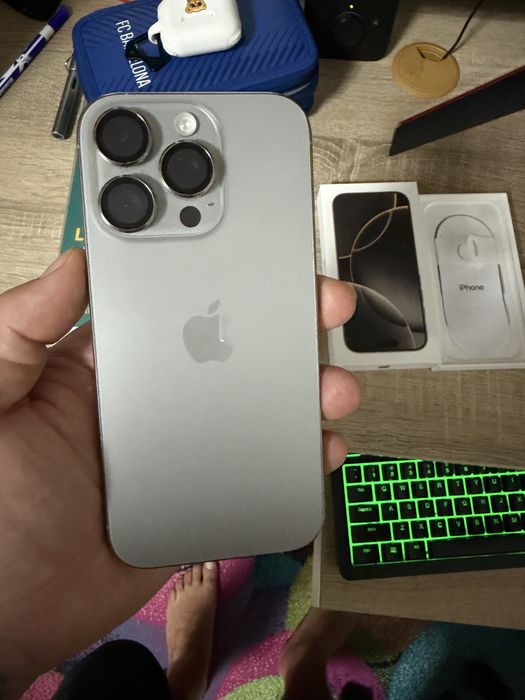 Iphone 16 PRO 256GB Natural Titanium Garantie Martie 2026