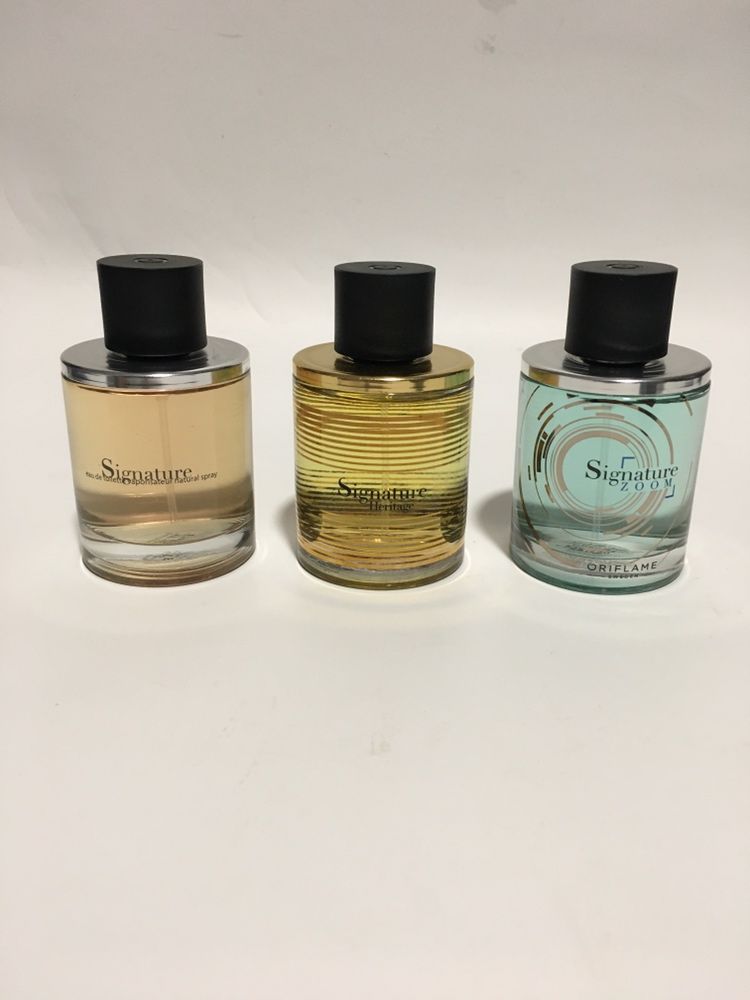 FOARTE RARE parfumuri de bărbat SIGNATURE, ZOOM și HERITAGE - Oriflame