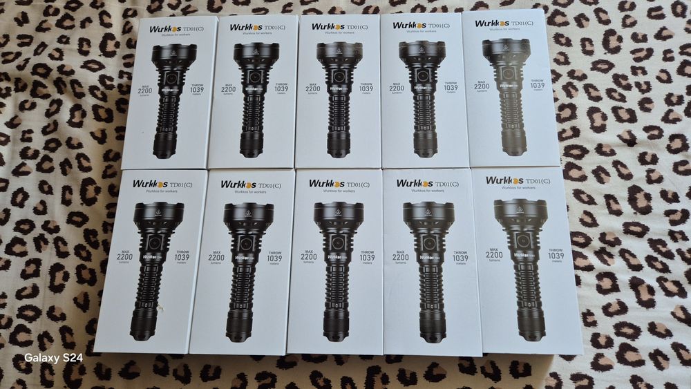 Lanterna Wurkkos TD01C SFT40 1000 Metri, Buck Driver